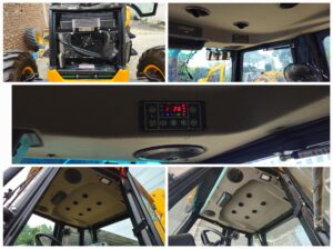 jcb air conditioning system & heating system 