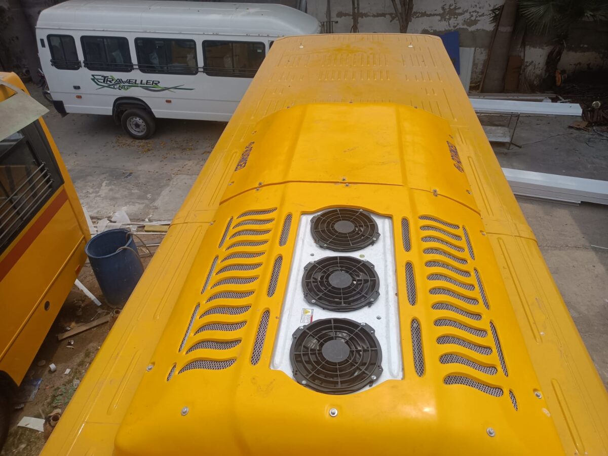 School bus Air conditioning system 20 kw – Dhiman Motor Garage